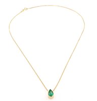 Collar Forever Gioielli Mujer in Oro Smeraldo 0.50 Ct FGCO00562 - FGCO00562